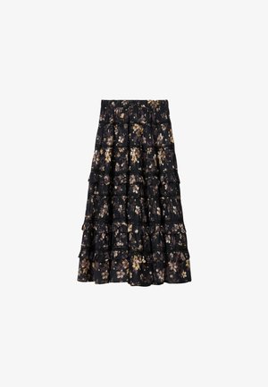 AllSaints, TALIA - Falda larga - vine black