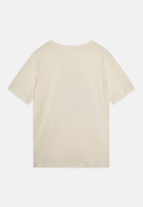 COLLEGE CREWNECK WITH TIGER PRINT - Print T-shirt - beige2