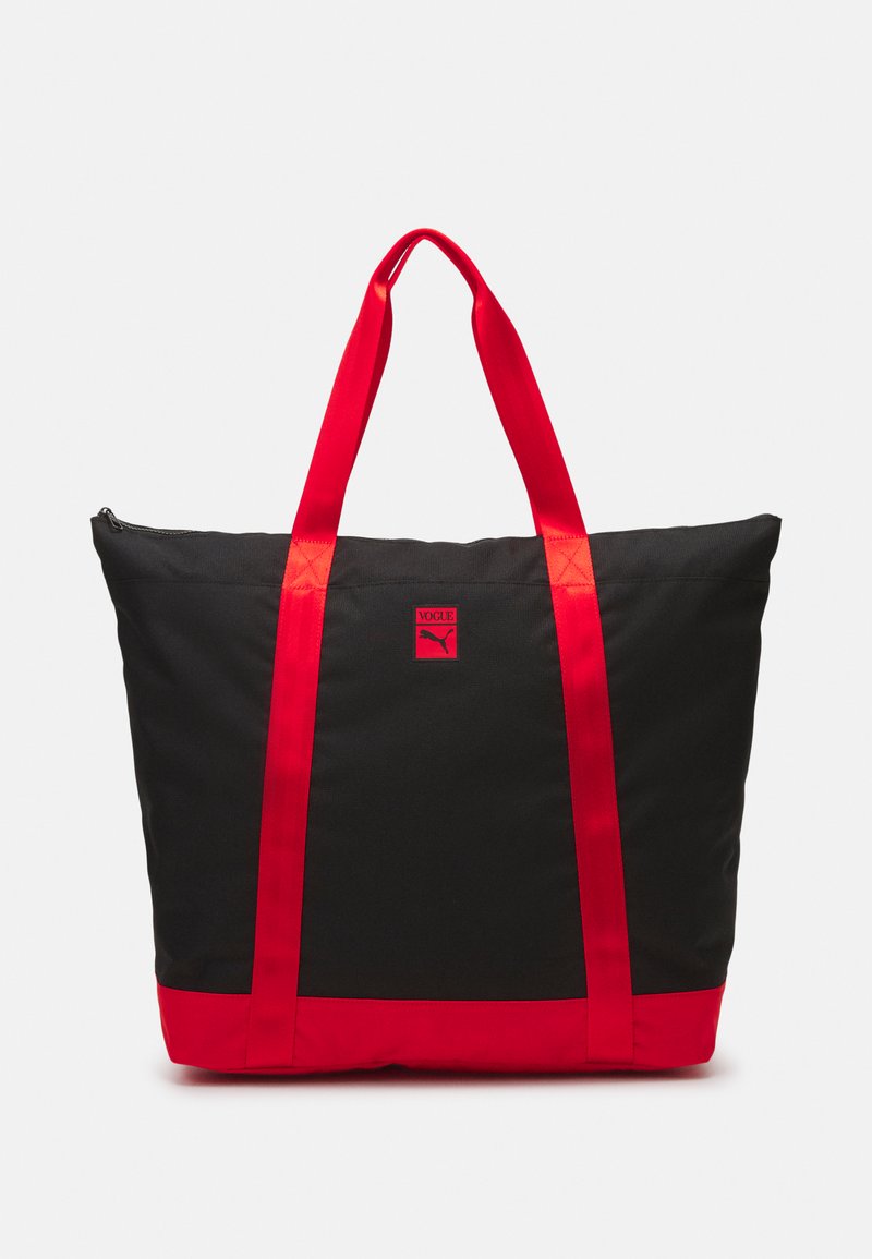 Puma PUMA X VOGUE TOTE BAG Tote bag black/fiery red/red Zalando.co.uk