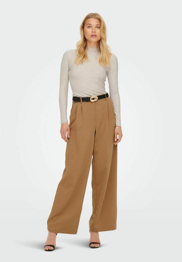 ONLEMMA HIGH NECK NOOS  - Long sleeved top - pumice stone2