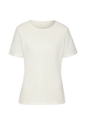 KURZARM - Print T-shirt - creme