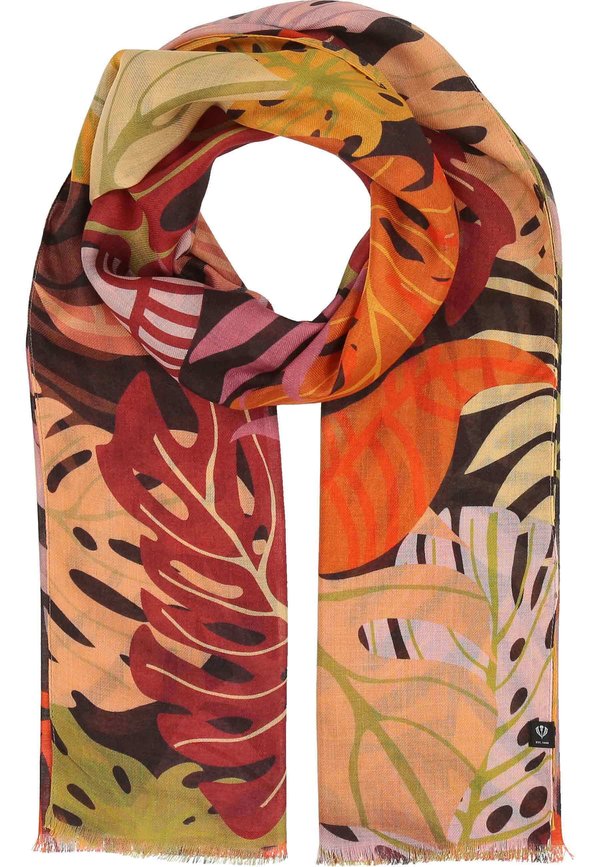 TROPICAL FLORAL  STOLA - Schal - curry