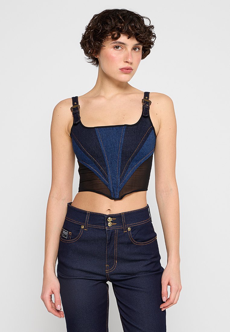 Versace Jeans Couture Top blauw