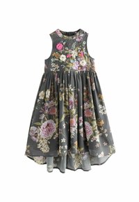 Next - REGULAR FIT - EMBELLISHED FLORAL - Koktélruha / Partiruha - grey Miniatűr kép 1