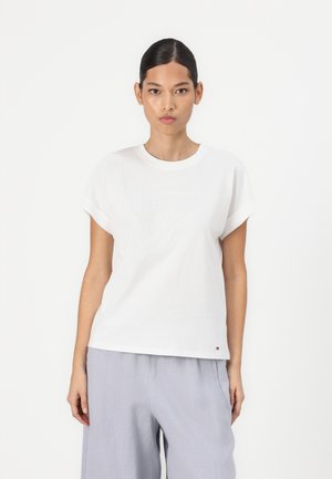 TEE - Basic T-shirt - ecru