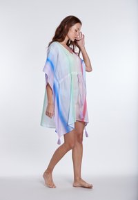 Olympia PONCHO MULTICOLOR STRIPES - Paplūdimio reikmuo - mehrfarbig