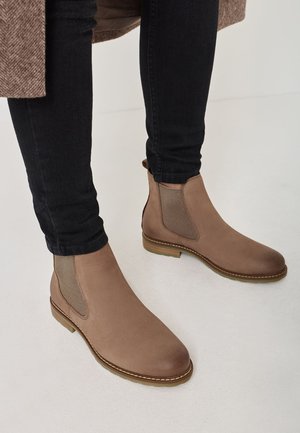 Tamaris Botine clasice - taupe nubuck