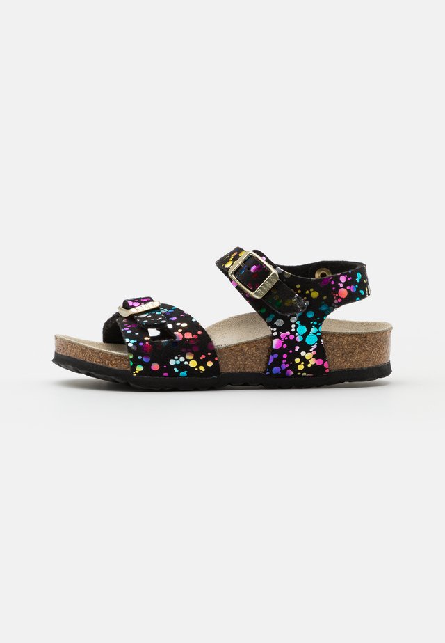 RIO KIDS CONFETTI POP - Sandalen - black