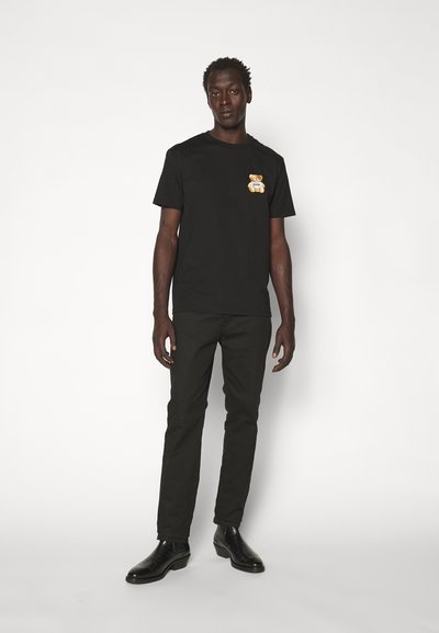MOSCHINO Camiseta estampada - black