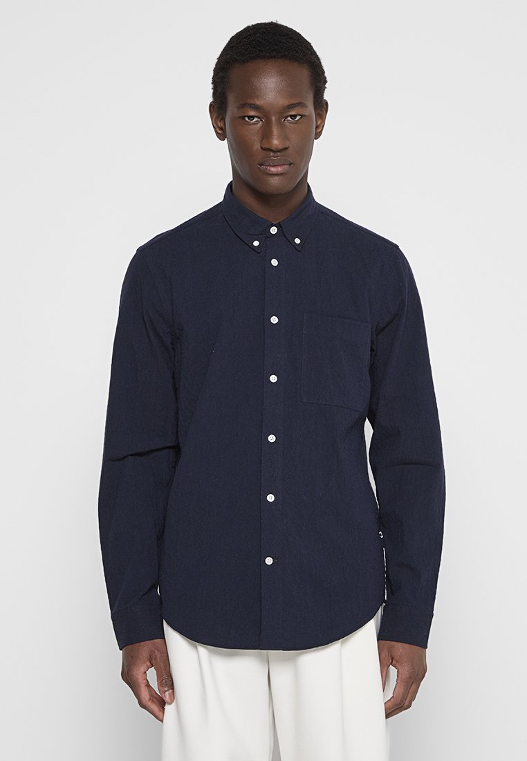 NN.07 Overhemd donkerblauw