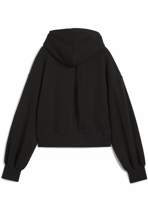 PUMA WARDROBE ESS RELAXED FIT - Hoodie - black — photo 3
