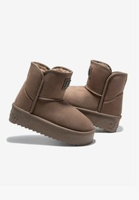 D.Franklin NORDIC V 2 BASIC - Botas para la nieve - taupe