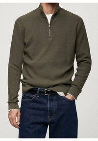 Mango Mikina - khaki