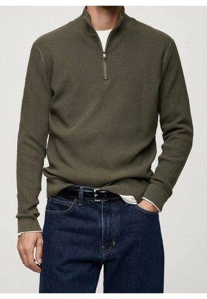 Sweatshirt - khaki