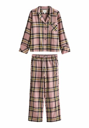 REGULAR FIT SET - Pidžaamad - pink check