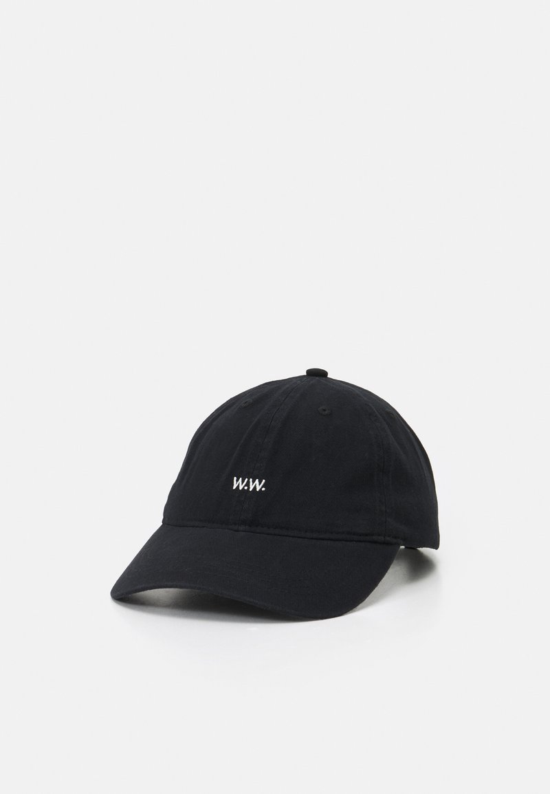 WOOD WOOD WWLOW PROFILE TWILL CAP - Kepuraitė - black