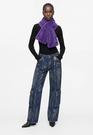 Karl Lagerfeld Jeans, KLJ FAUX FUR SCARF - Κασκόλ - prism violet