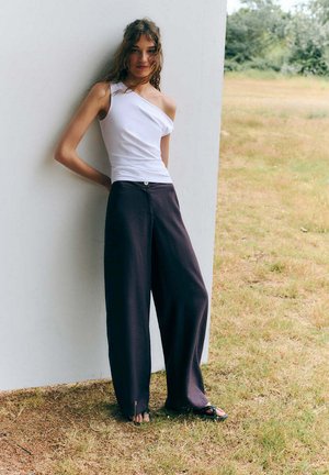 Mango Kids, TEEN - Pantalones - dark brown
