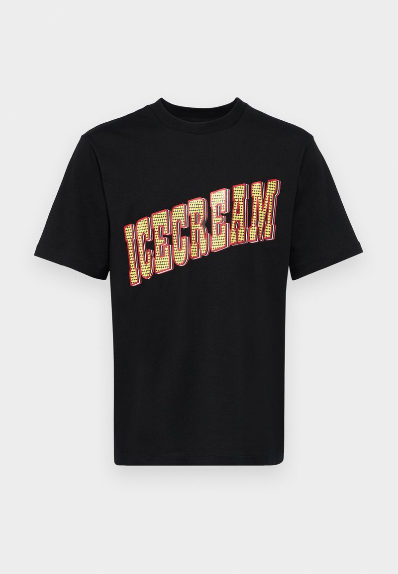 Icecream T-shirt print zwart