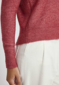 BZB COL V UNI - Pullover - rouge rosé
