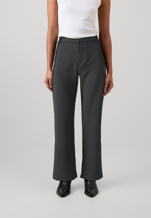 STRAIGHT TALL  - Trousers - black