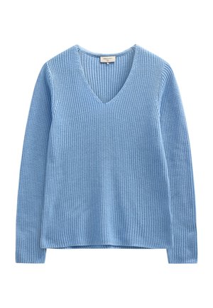 ELLIS-V - Stickad tröja - vista blue