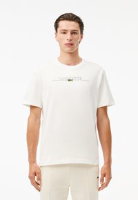 Lacoste Camiseta estampada - blanc v
