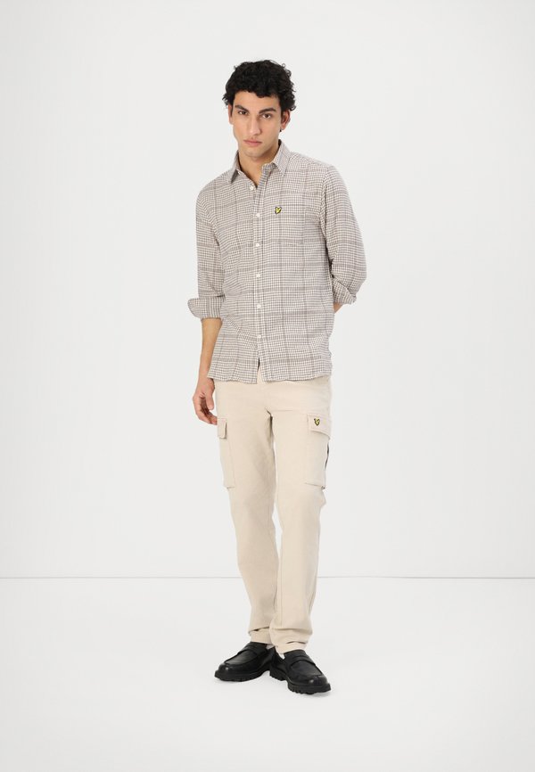 HOUNDSTOOTH CHECK - Shirt - beige2