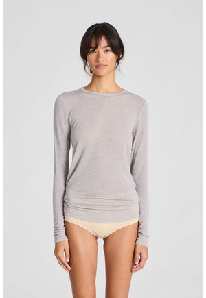 THYRA - Longsleeve - light grey melange