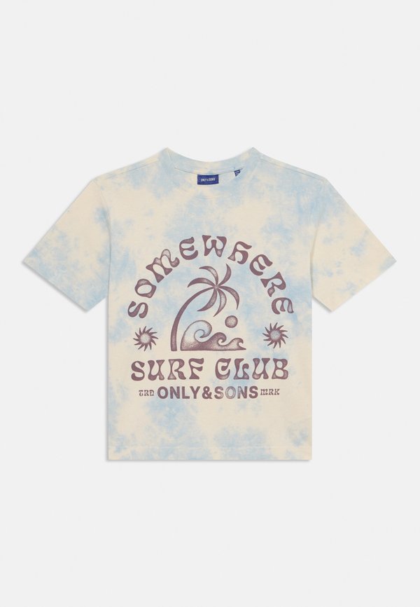 OSJPENN LOOSE TEE TIE DYE - Print T-shirt - flan