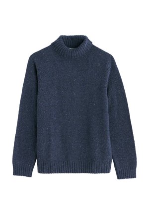 Seasalt Cornwall, SEASALT CORNWALL MEN'S TROWAN ROLL NECK JUMPER - Pullover - navy - maritime
