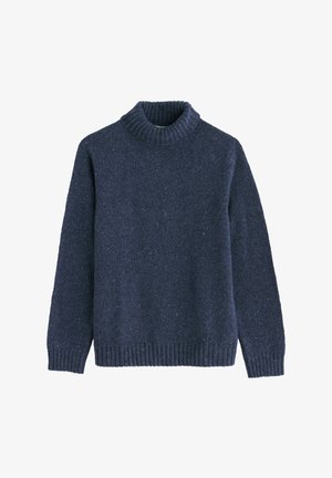 Seasalt Cornwall, SEASALT CORNWALL MEN'S TROWAN ROLL NECK JUMPER - Pullover - navy - maritime