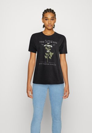 ONLLUCY LIFE - Print T-shirt - blackfree