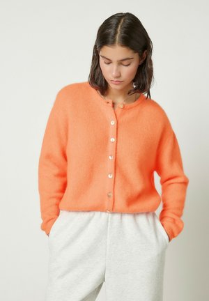 VITO - Cardigan - orangeade fluo