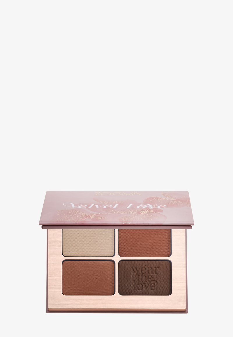 ZOEVA - VELVET LOVE EYESHADOW QUAD - Ögonskugga - VELVET LOVE EYESHADOW QUAD (EASY NUDE EYES), Förstora