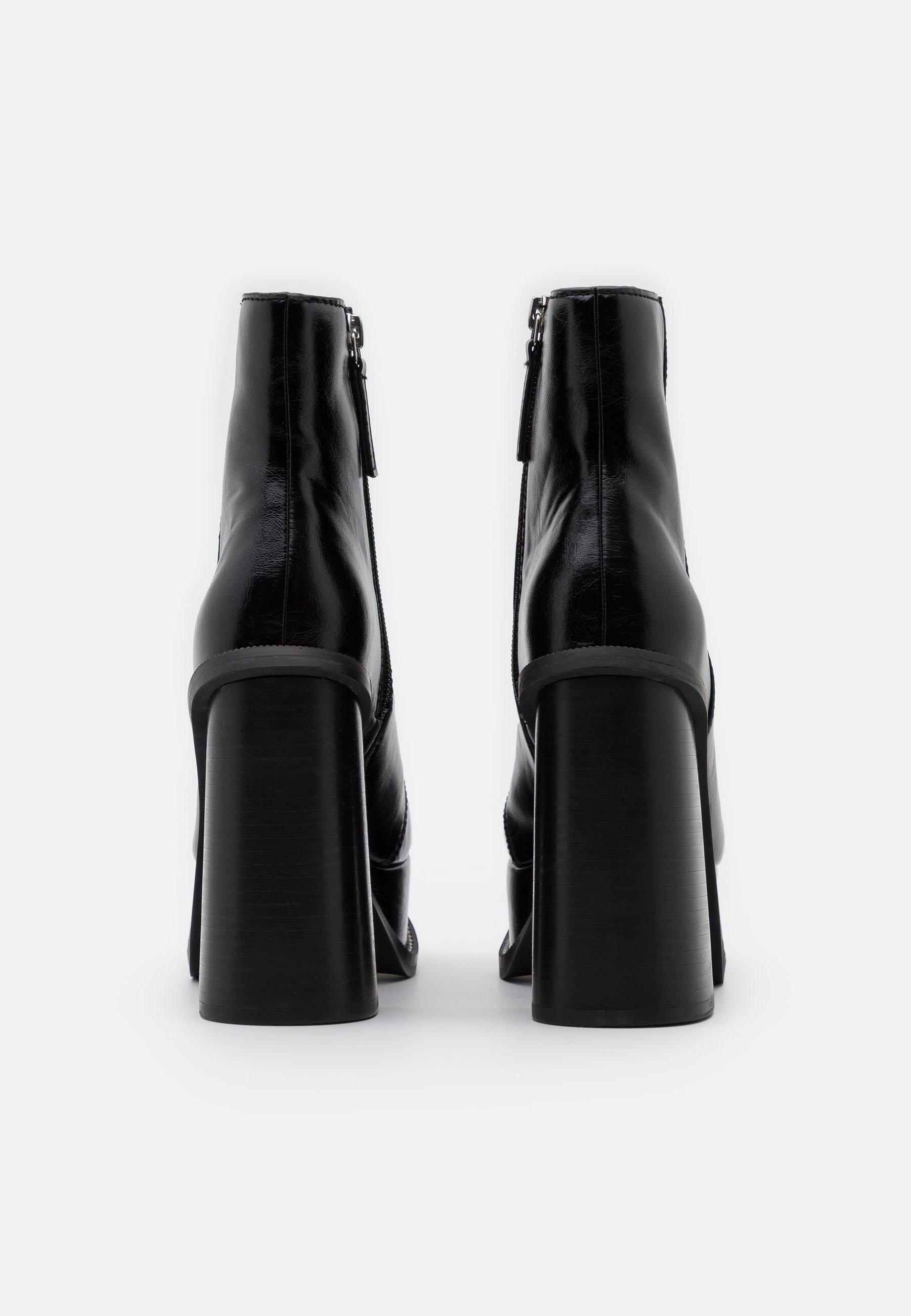 Topshop HELSINKI EXTREME PLATFORM BOOT - Botines de tacón - black/negro -  Zalando.es