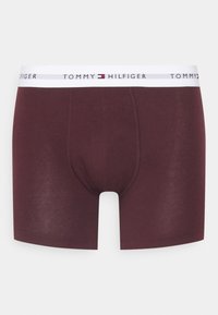 Tommy Hilfiger SIGNATURE 3 PACK - Uske bokserice - italian wine/emer/burg