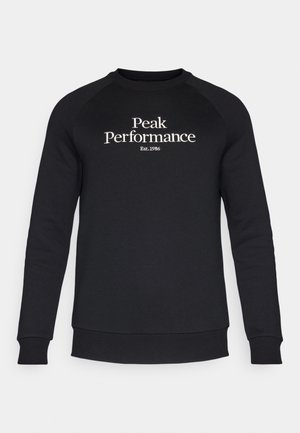 Peak Performance ORIGINAL CREW-BLACK-OFFWHITE - Sweater - black/offwhite