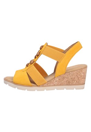 Gabor Wedge sandals - mango