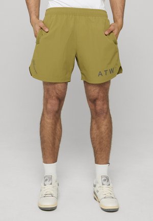 HALO, HALO HALO SHORT UNISEX - Træningsbukser - olive drab