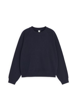 ARKET, ARKET TERRY SWEATSHIRT - Sweatshirt - dark blue