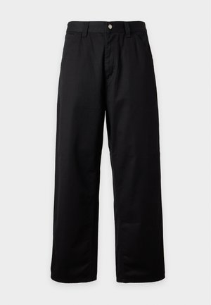 Carhartt WIP, SINGLE KNEE PANT COOPER  - Τζιν εργασίας - black rinsed