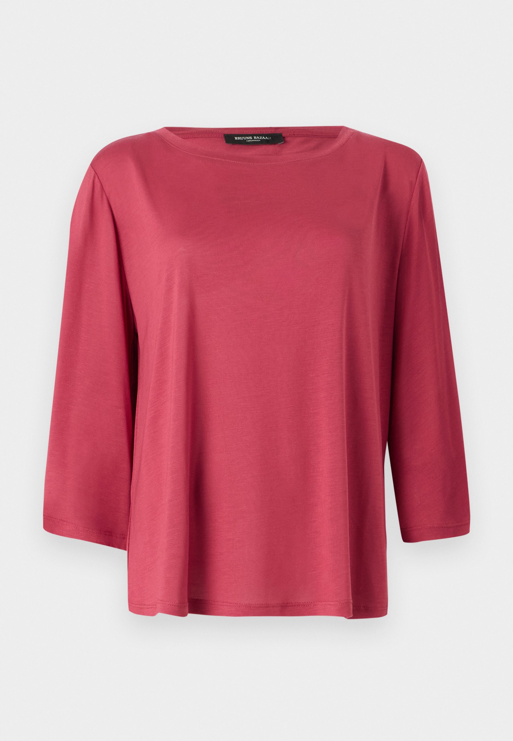 売れ筋商品|||ブルンスバザー Tシャツ レディース トップス KATKA AALIA  - Long sleeved top - deep claret KATKA AALIA Plain Long Sleeve Top for Women - Deep Claret