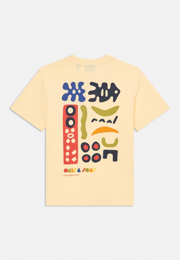 OSJJANLO LIFE LOOSE TEE  - Print T-shirt - flan2