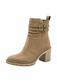 Tamaris ELEGANTE MIT TOUCH-IT - Stivaletti texani / biker - beige