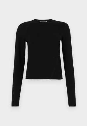 Helmut Lang TWISTED CREW - Camiseta de manga larga - black