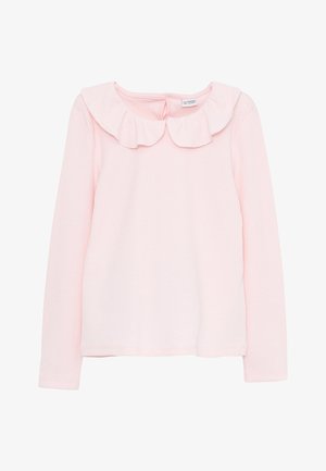 COLLAR BASIC - Top s dlouhým rukávem - pink