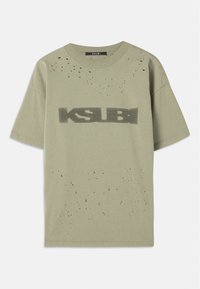 BLASTED EKCESS HOODIE OUTBACK - T-shirt print - green