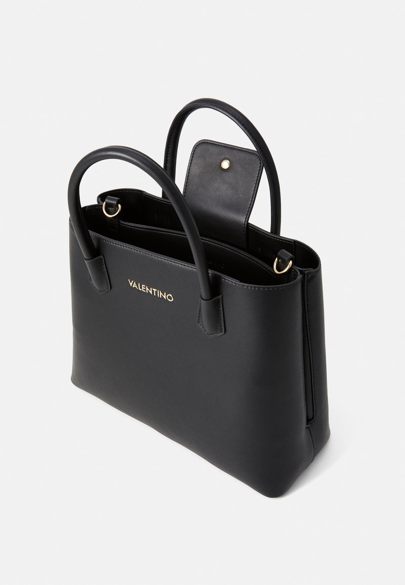 Sac à Main Valentino Vintage - Style Cartable En Cuir Caramel - Occasion Très Bon état