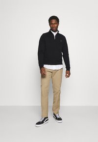 Farah JIM 1/4 ZIP - Sweater - submarine grey/donkergrijs Farah JIM 1/4 ZIP - Sweater - submarine grey/donkergrijs